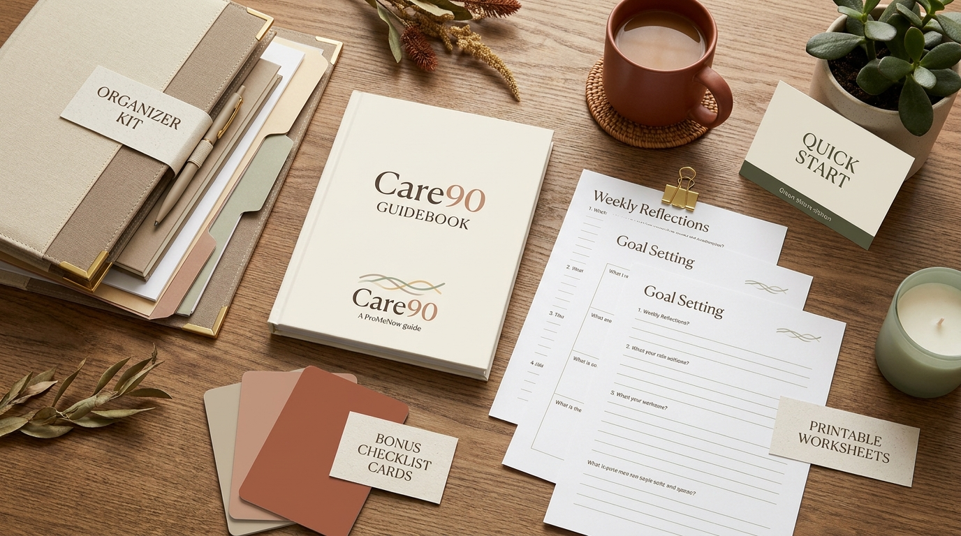 Care90 product contents preview.